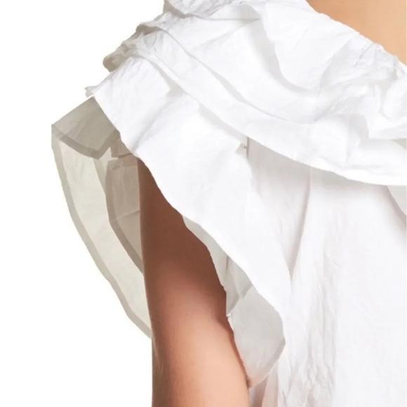 Walter Baker Ruffle One Shoulder Martyn Top - Picture 2 of 8